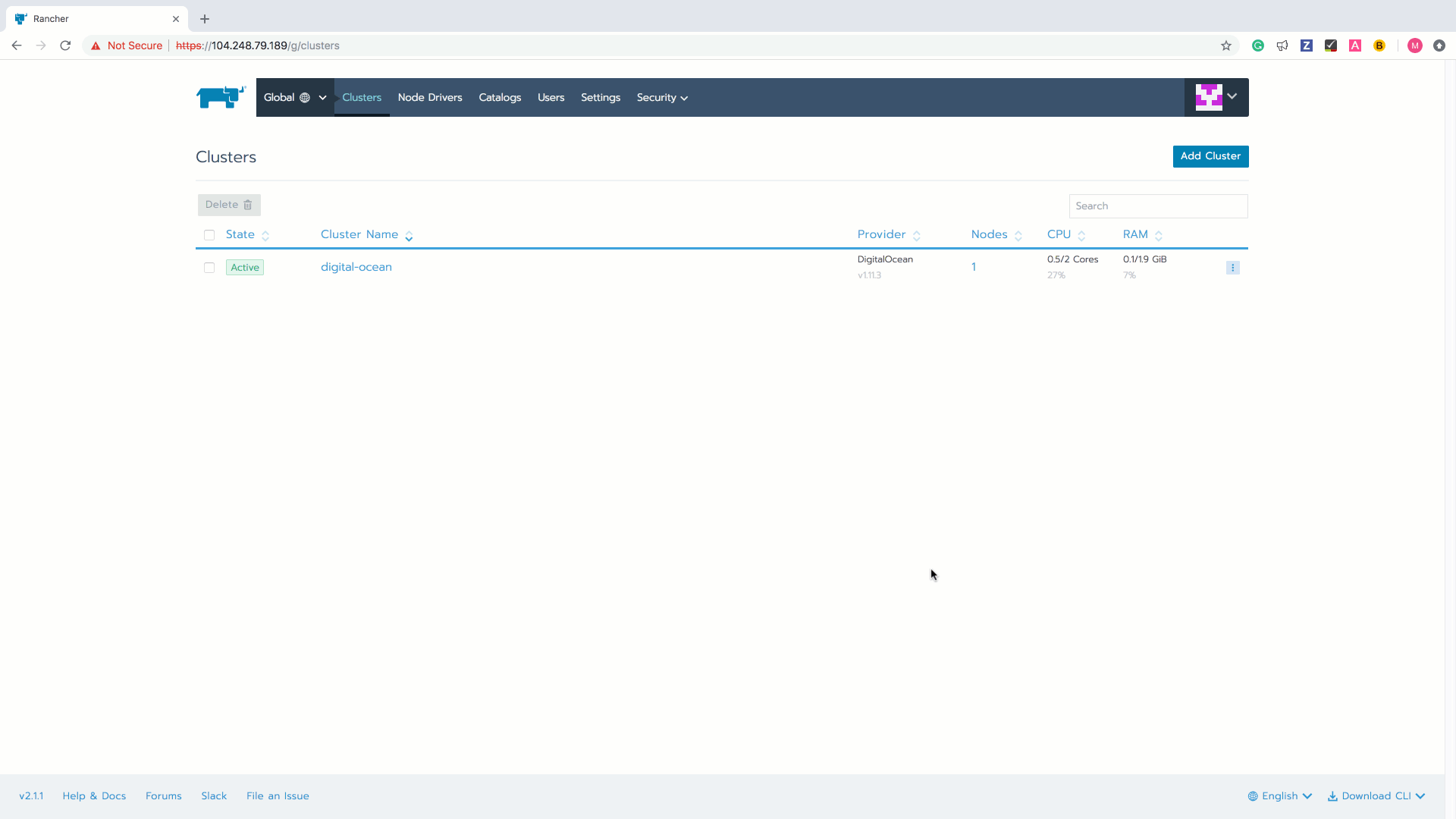 Edit Migrated Workload