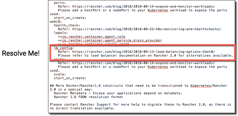 Resolve Load Balancer Directive
